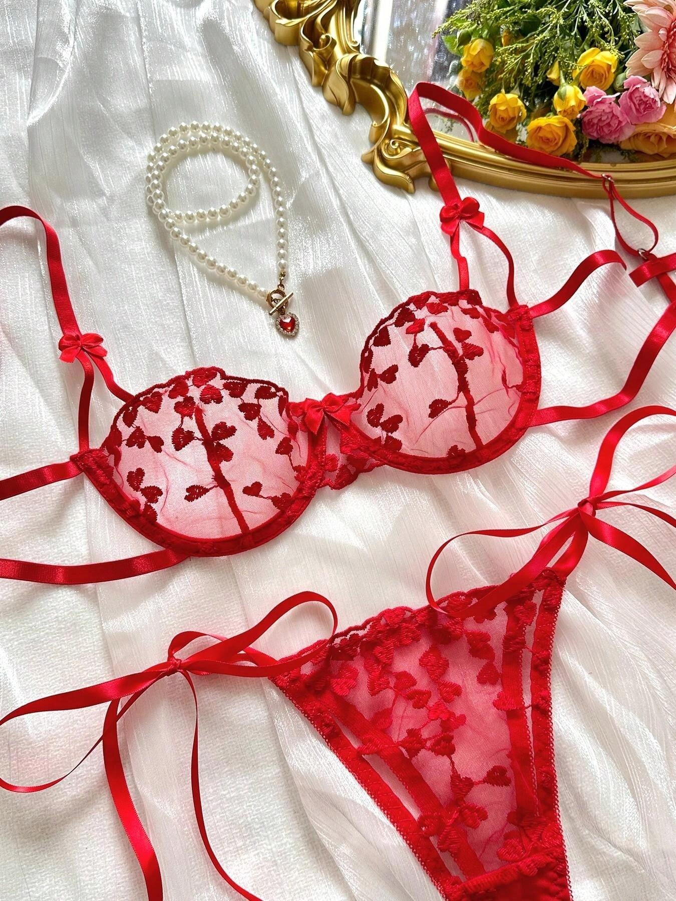 Red hearts