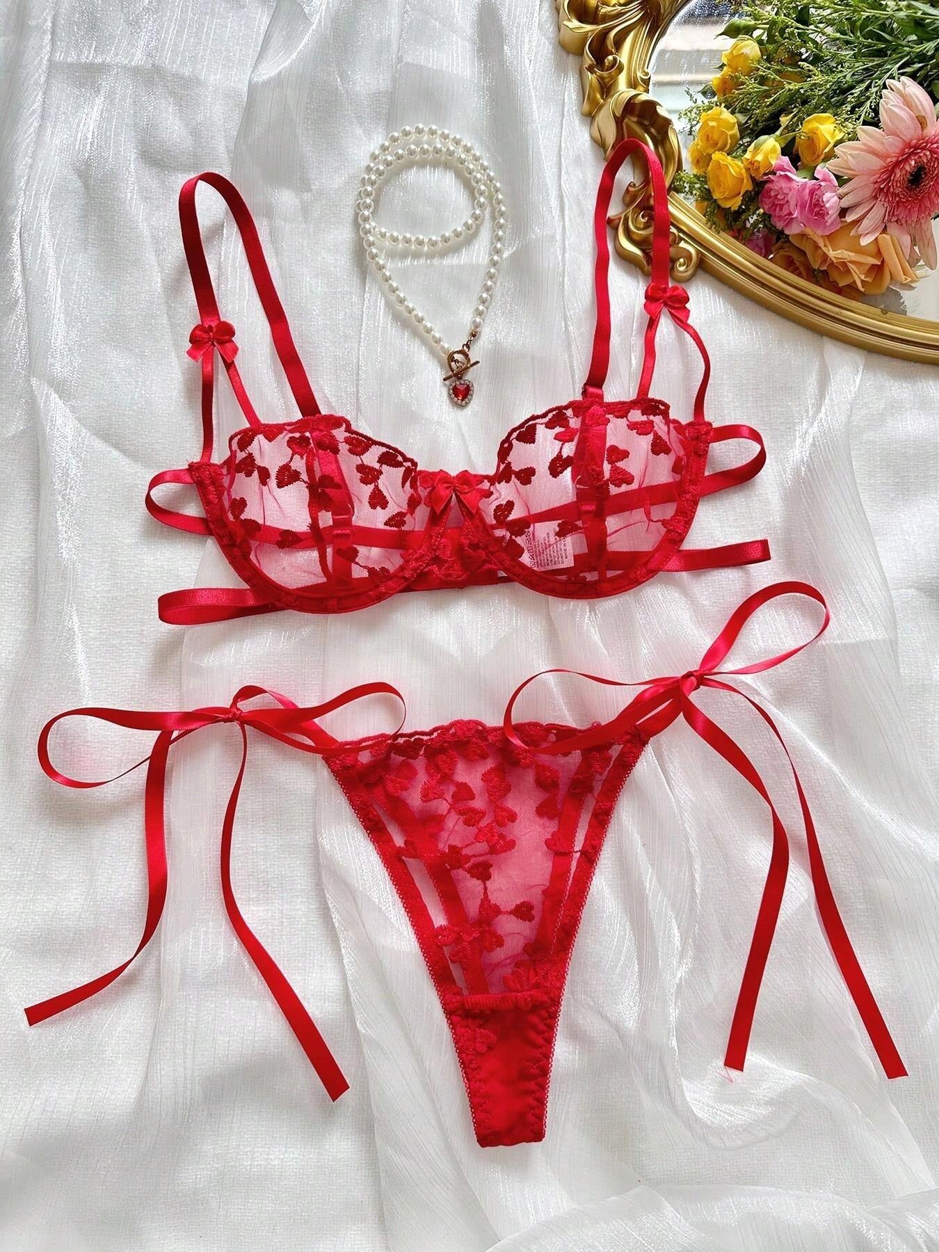 Red hearts