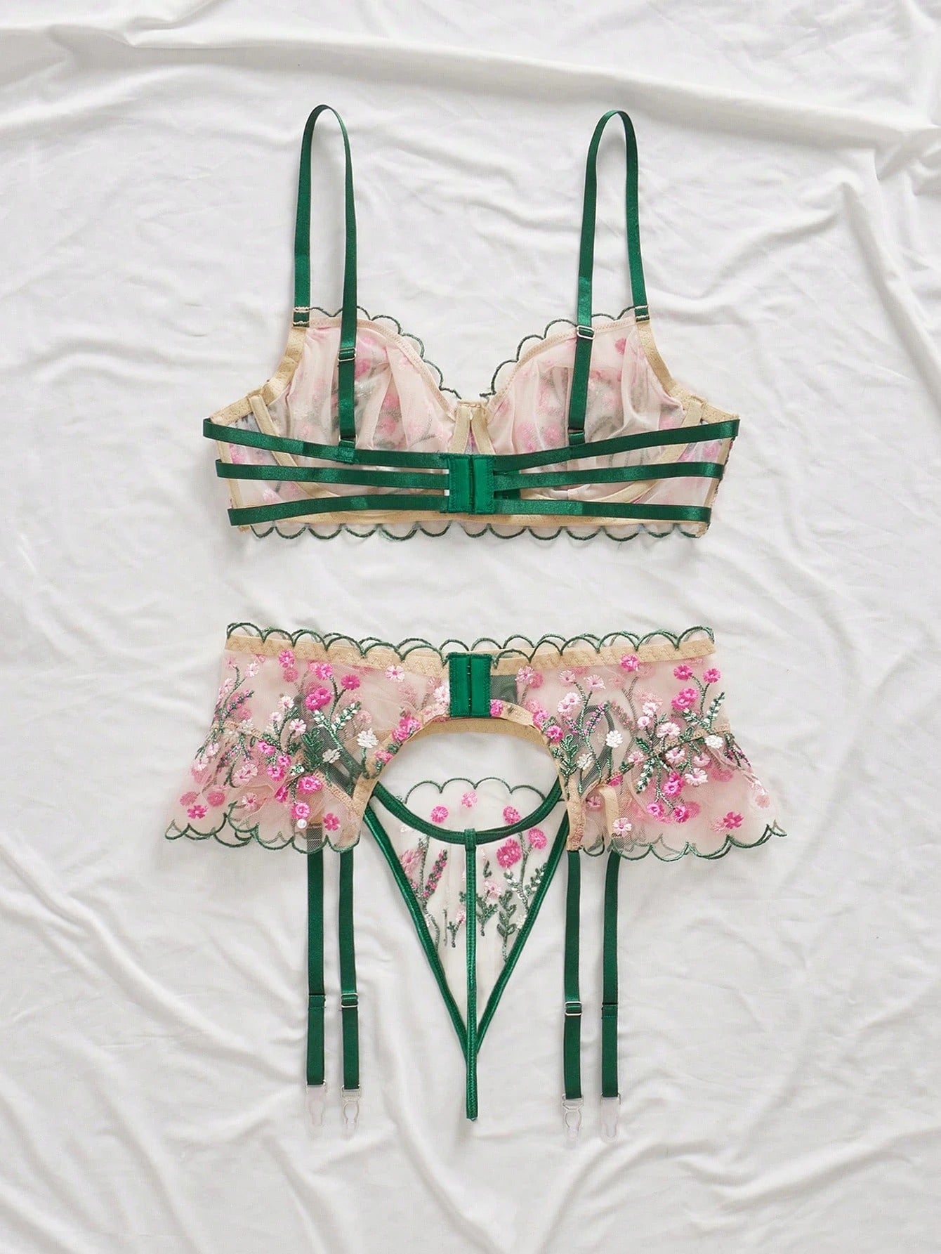 Off white floral Candy