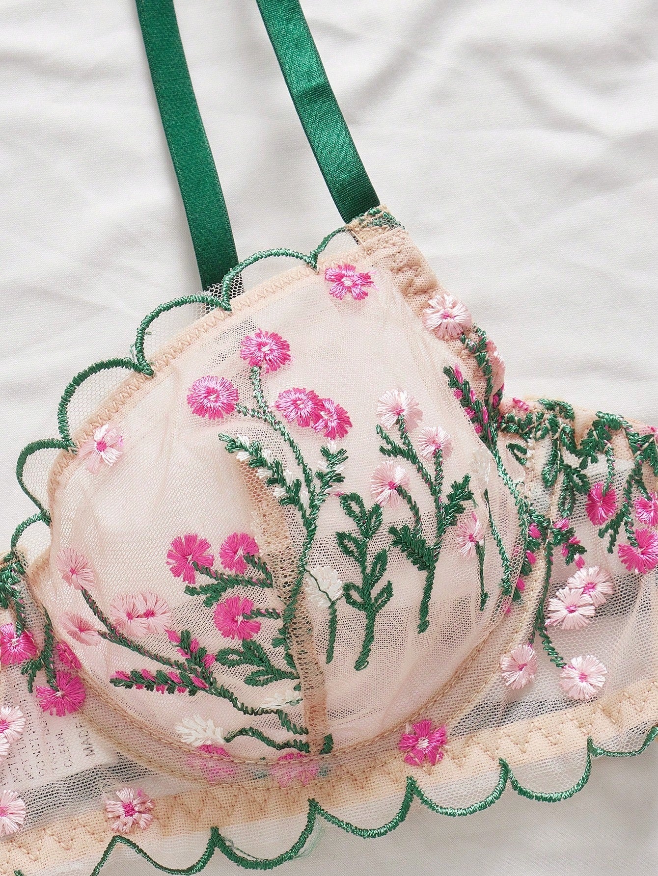 Off white floral Candy