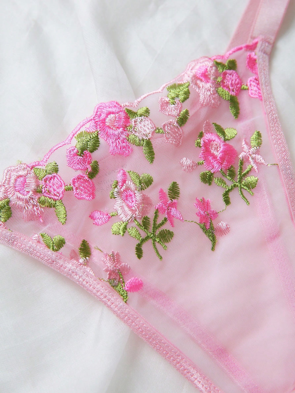Curvy Pink Rose flowers
