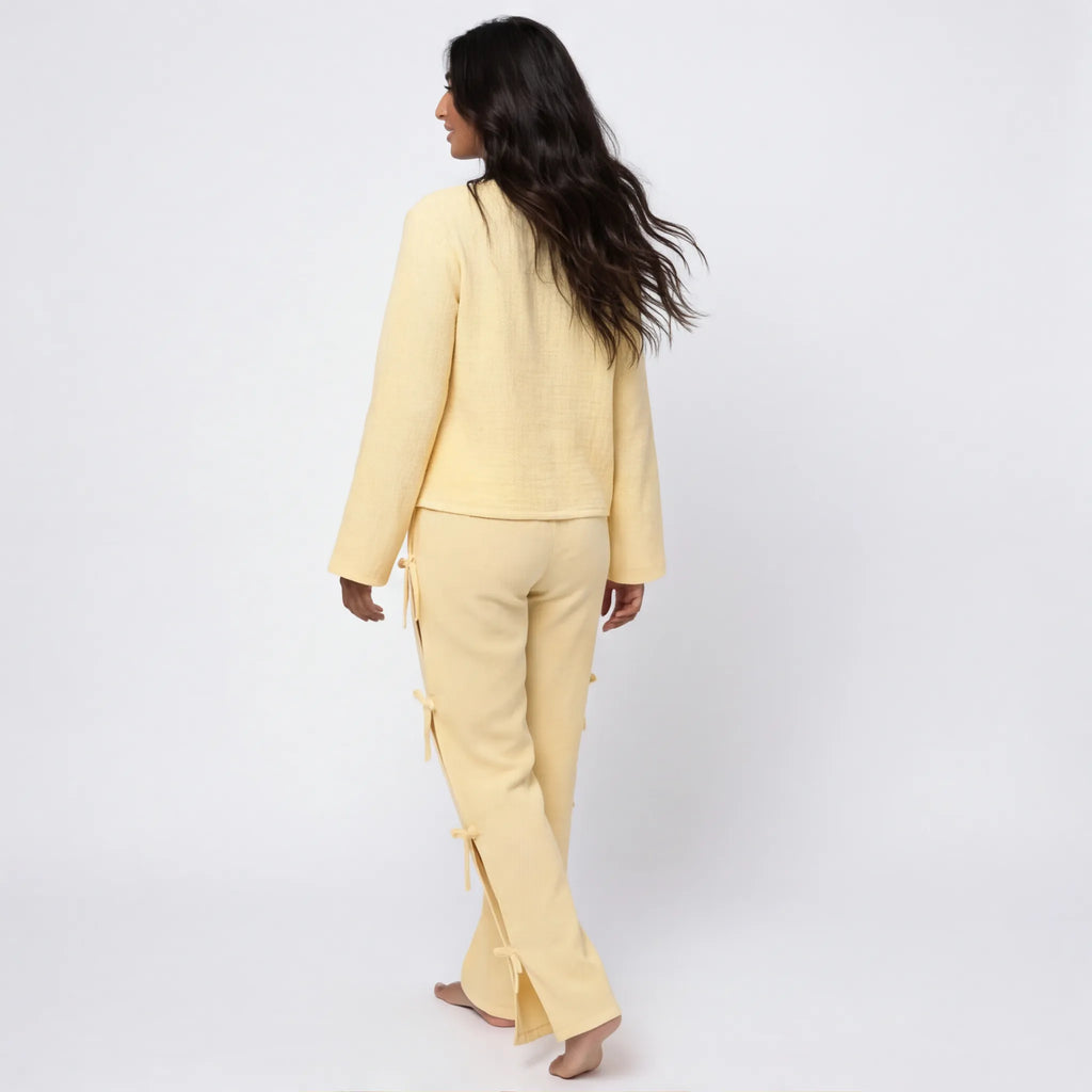 Butter · Muslin Cotton Pajama Set