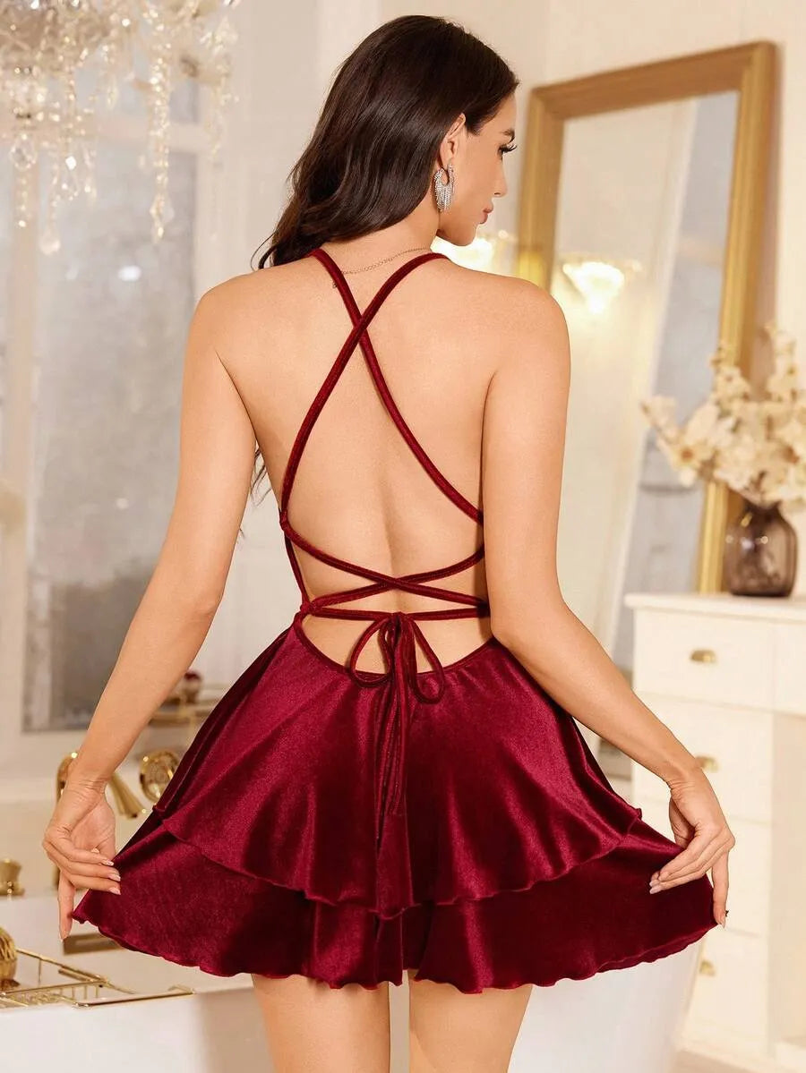 Velvet Whisper Robe Set