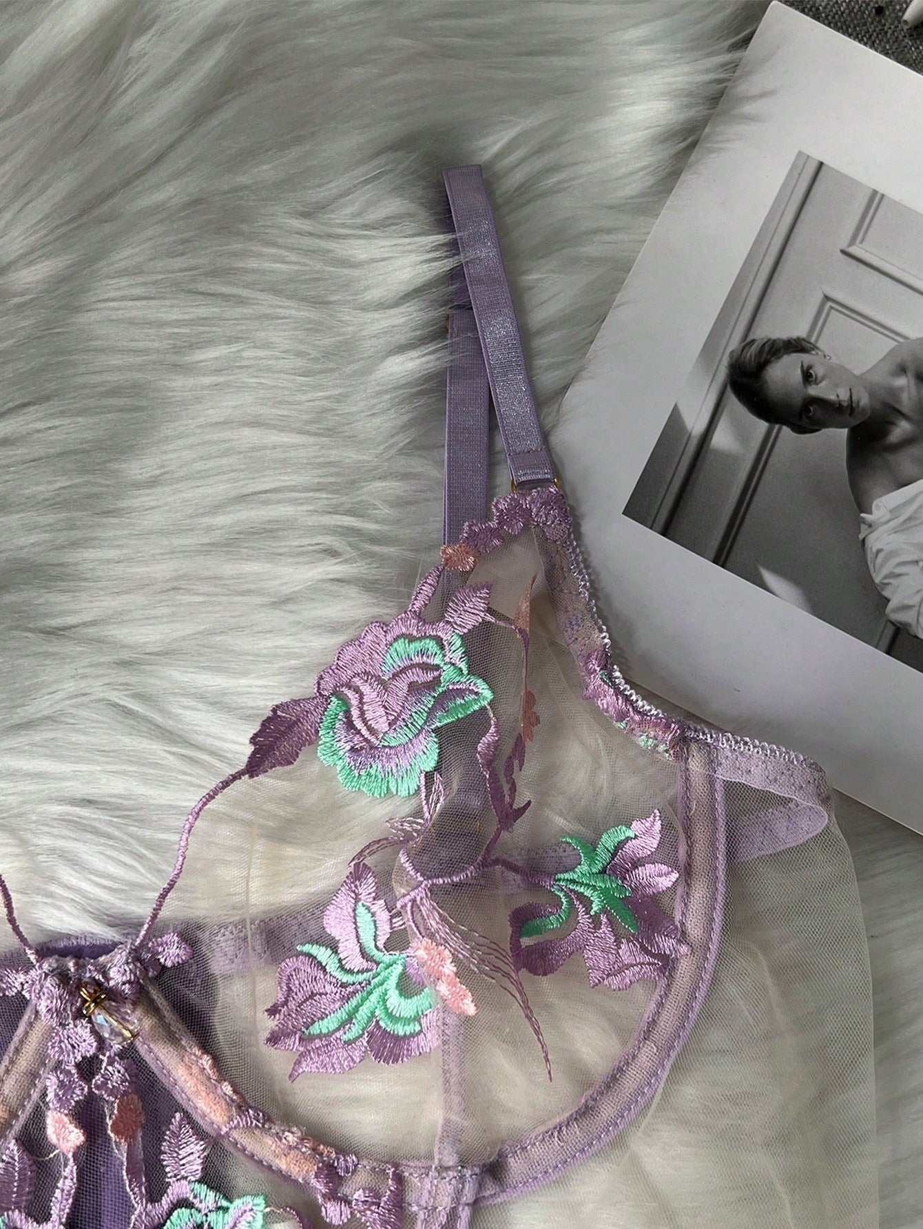 Flirty Lace Teddy Set