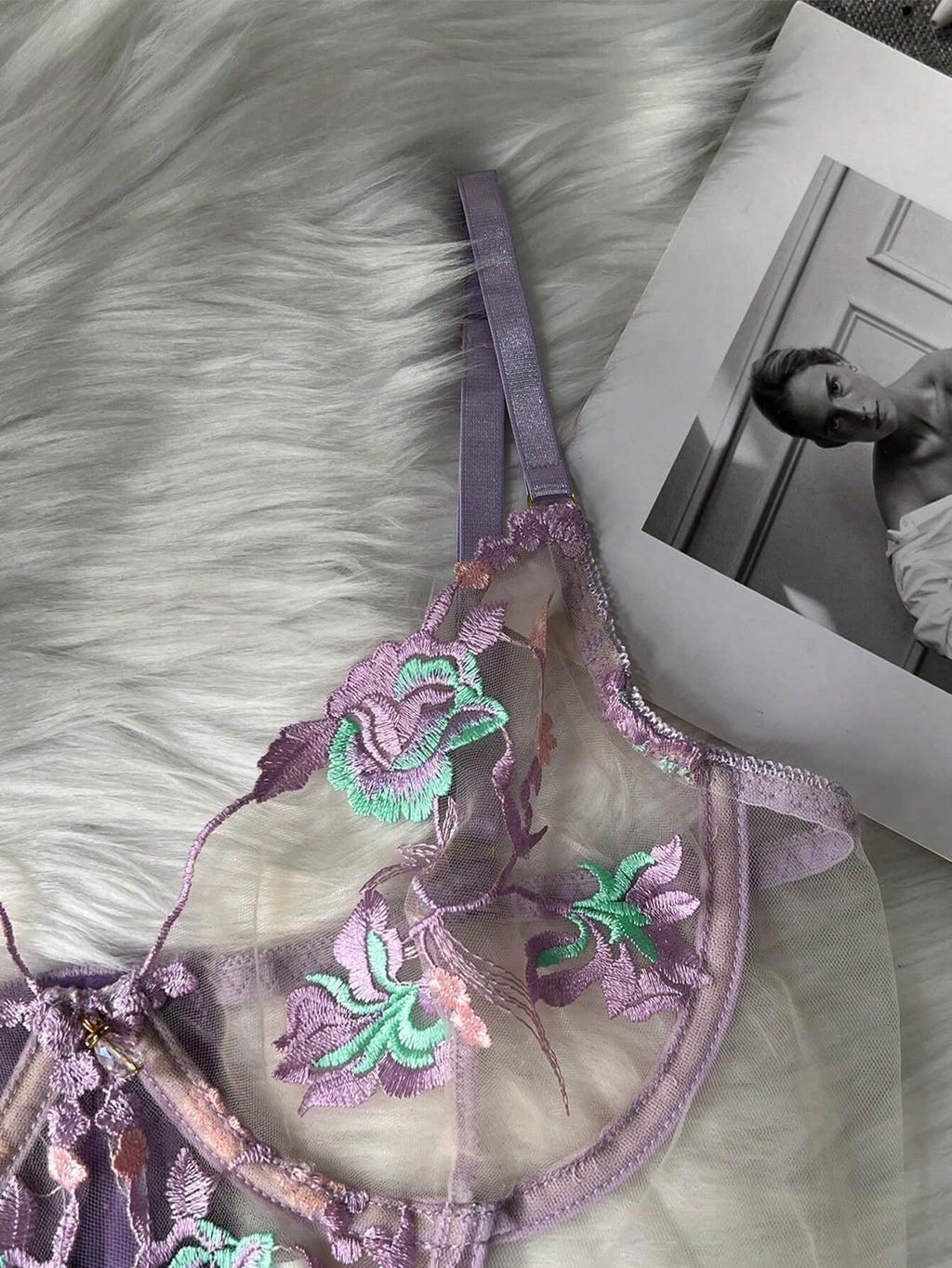 Flirty Lace Teddy Set