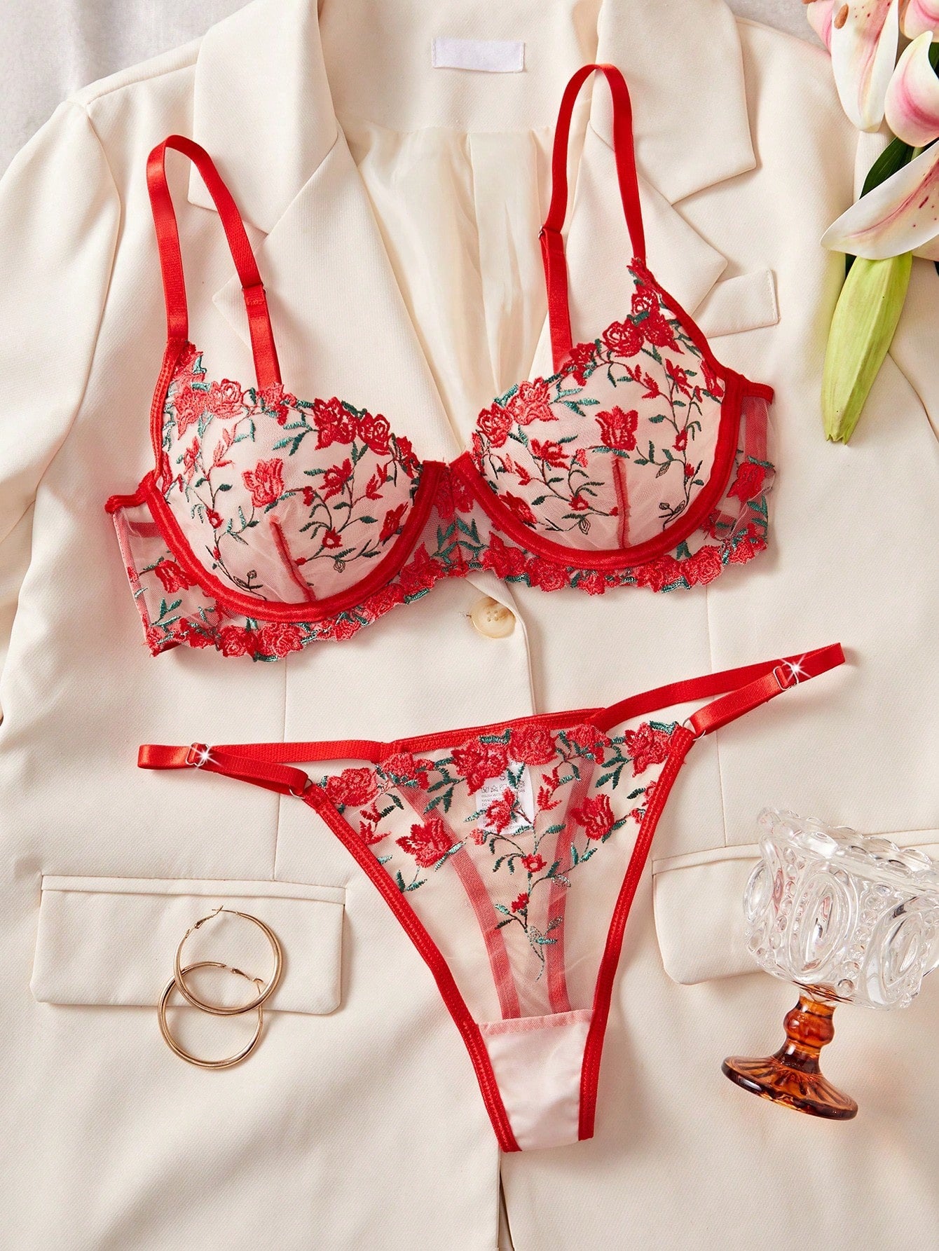 Embrace of Roses Set