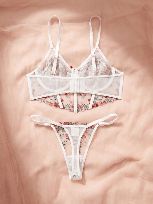 Cotton Candy Bite — Blushing Petals back view