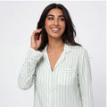 Mint · Striped Cotton Short Set